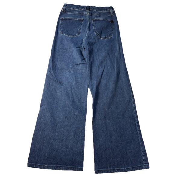 Joe's Jeans Dark Blue Flare & Wide Leg - Picture 2 of 9